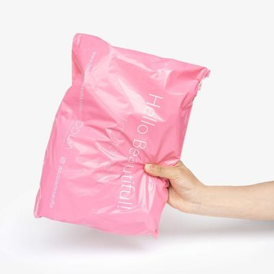 Pink Poly Mailer Bags Custom