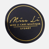 Wholesale Black Sealing Label Stickers
