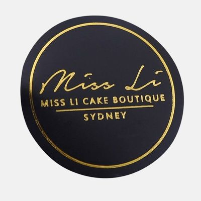 Wholesale Black Sealing Label Stickers