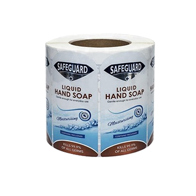 Custom Liquid Soap Paper Labels Wholesale