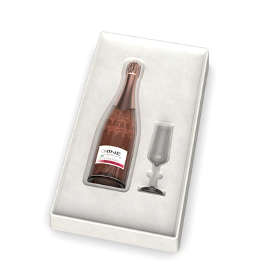Custom Champagne Lined Packaging
