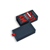 Custom Spot UV Drawer Boxes with Ribbon Handle Supplier