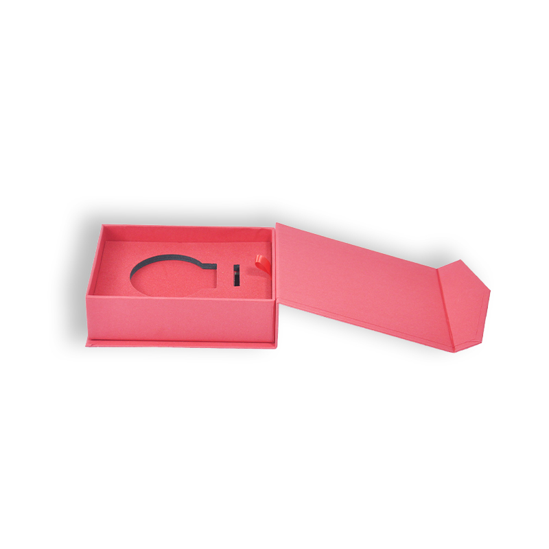 Custom Red Magnetic Gift Box with Insert