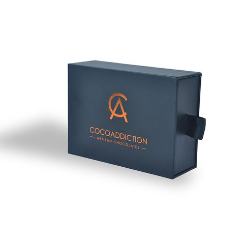 Custom Matte Logo Hot Foil Stamped Drawer Boxes Wholesale
