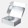 Custom Silver Corrugated Mailer Box Wholesale