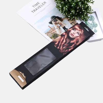 Wholesale Cardboard Wig Box Packaging With Window