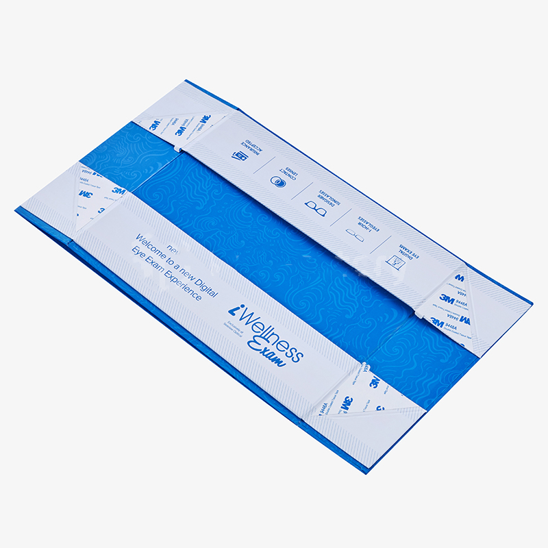 Collapsible Blue Sunglasses Box