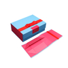 Customized Flap Lid Packaging Cardboard Bespoke Folding Box Ribbon