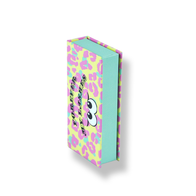 Custom Magnetic Eyelash Book Shape Boxes Packaging Wholesale