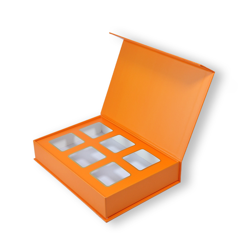 Custom Magnetic Flip-top Rigid Box with Cardboard Lining