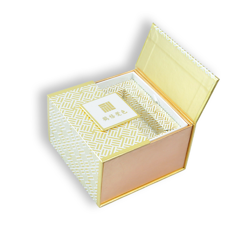 Custom Double Door Magnetic Rigid Box with Custom Insert