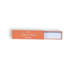 Wholesale Custom Orange Drawer Box with Silver Foil Stamping