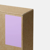 Purple Fanfold Thermal Labels Wholesale