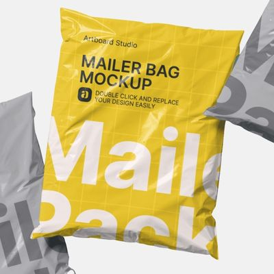 Custom Glossy Mailer Bags with Logo