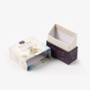 Uncoated Printed Pattern Box with Lid