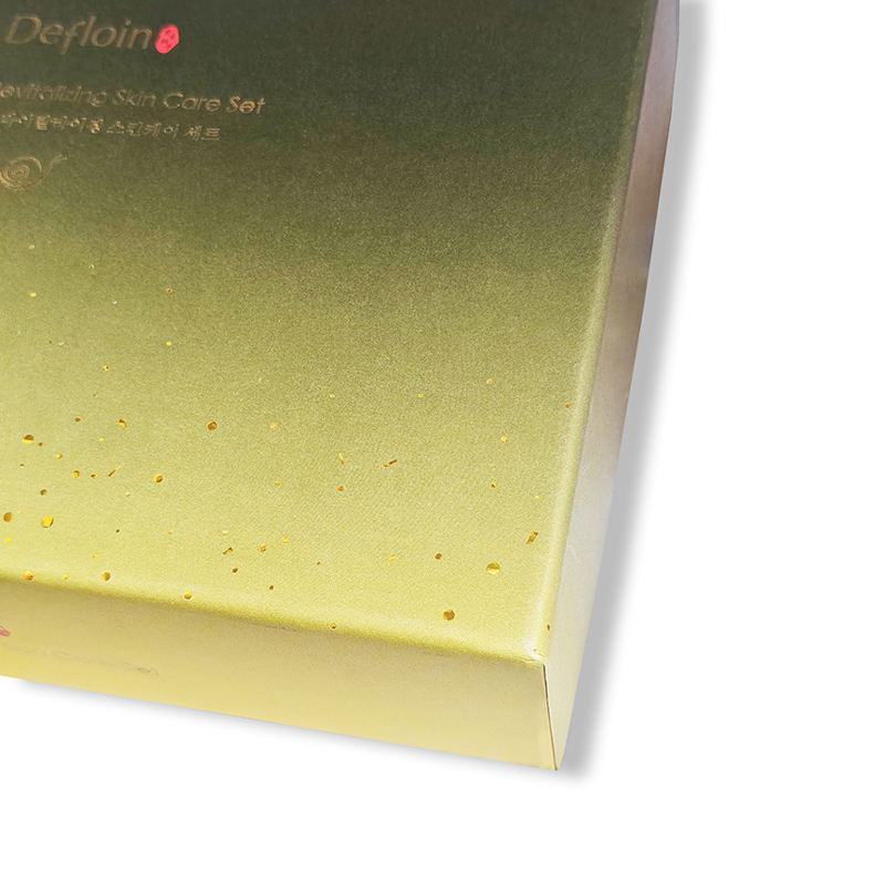 Luxury Gradient Lid And Base Rigid Box for Skincare Packaging