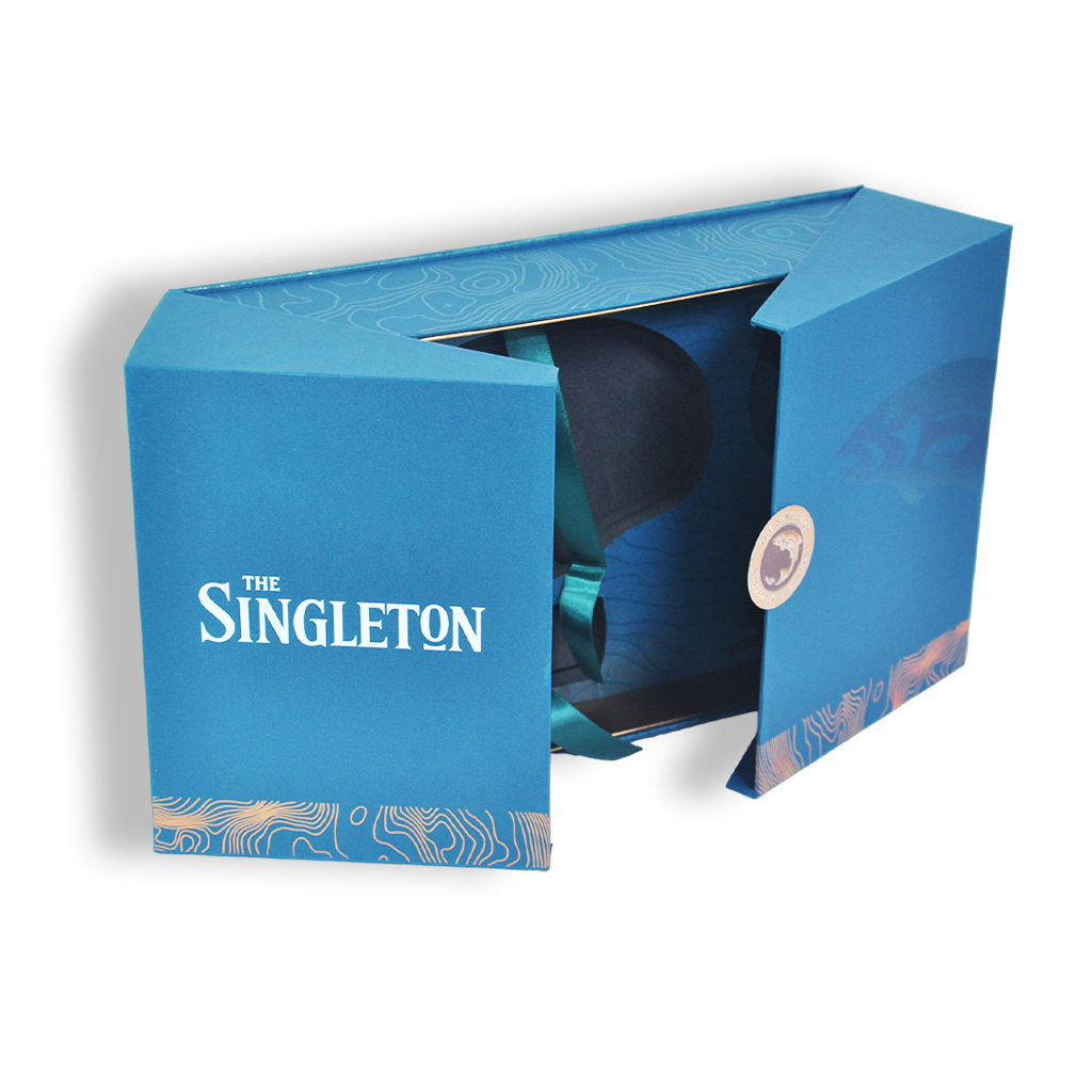 Luxury Custom Double Door Magnetic Gift Box with EVA Insert