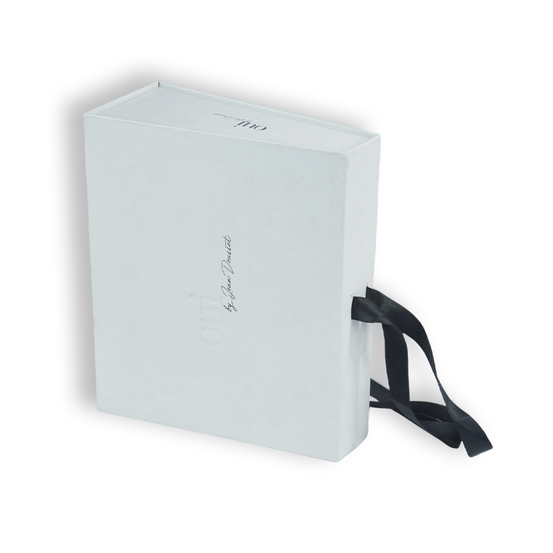 Custom Printed Magnetic Closure Rigid Box with Ribbon Pull, Luxury Folding Gift Packaging for Apparel And Cosmetics
