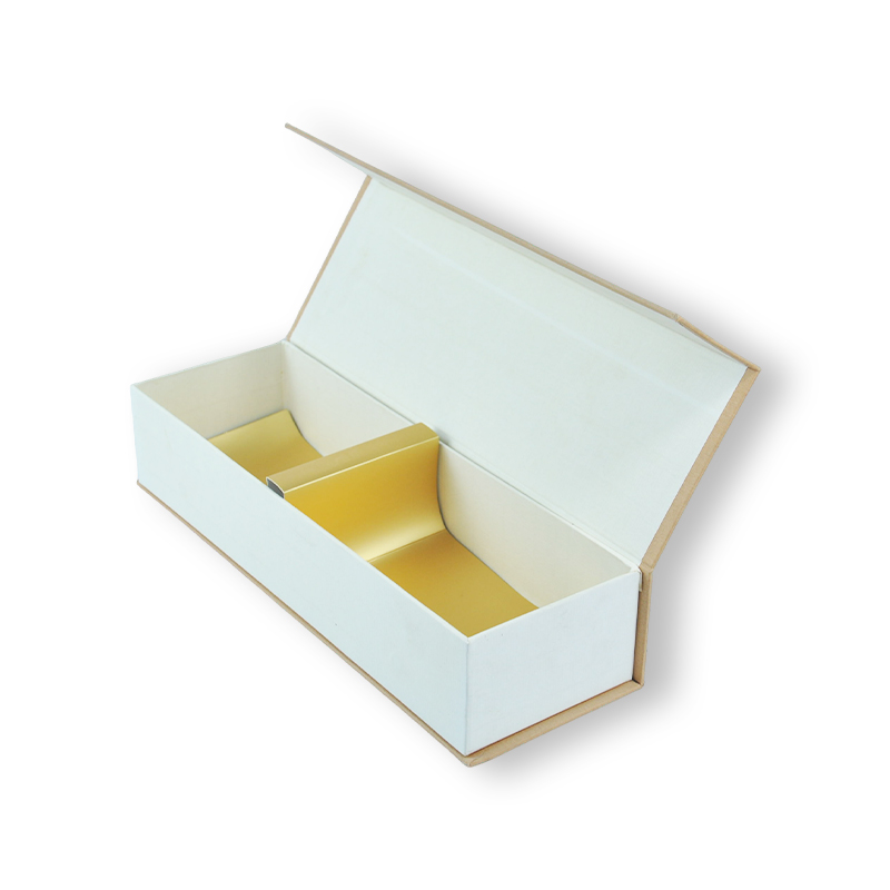 Premium Magnetic Rigid Packaging Box with Book-Style Lid