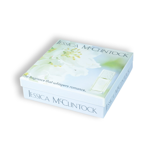 Custom Luxury Lid And Base Perfume Gift Box with PET Insert | Premium Rigid Packaging for Fragrance & Cosmetics
