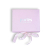 Custom Magnetic Folding Gift Box with Ribbon Pull
