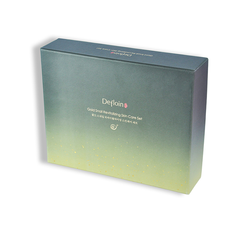 Luxury Gradient Lid And Base Rigid Box for Skincare Packaging