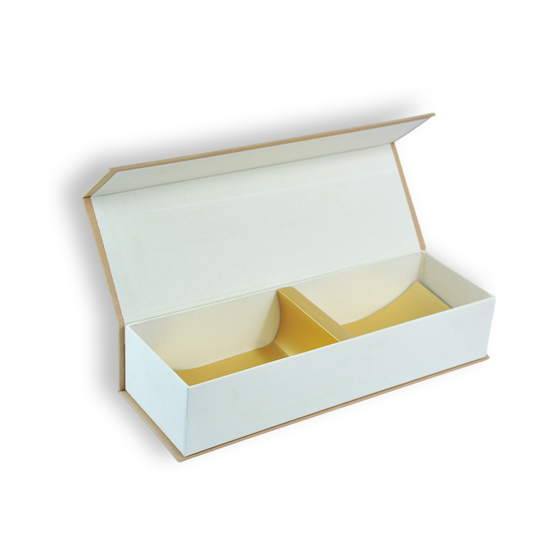 Premium Magnetic Rigid Packaging Box with Book-Style Lid
