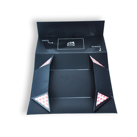 High-Quality Rigid Folding Gift Boxes with 3M Adhesive Corners