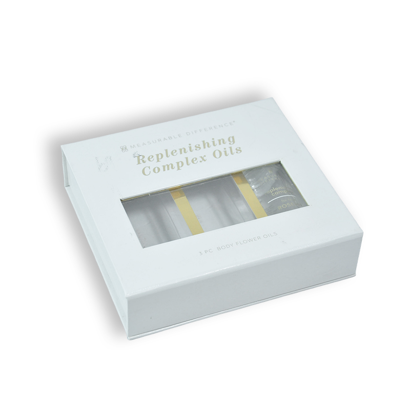 Luxury Magnetic Rigid Gift Box with Window