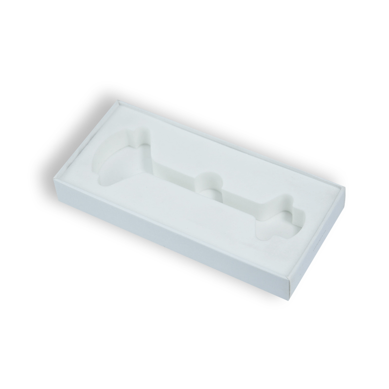 Custom White Rigid Drawer Packaging Box with PVC Window & EVA Insert
